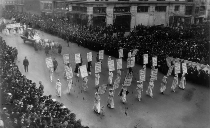 1920s March for Suffrage